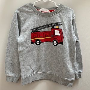 Two H&M Fire Truck/Engine Sweatshirts